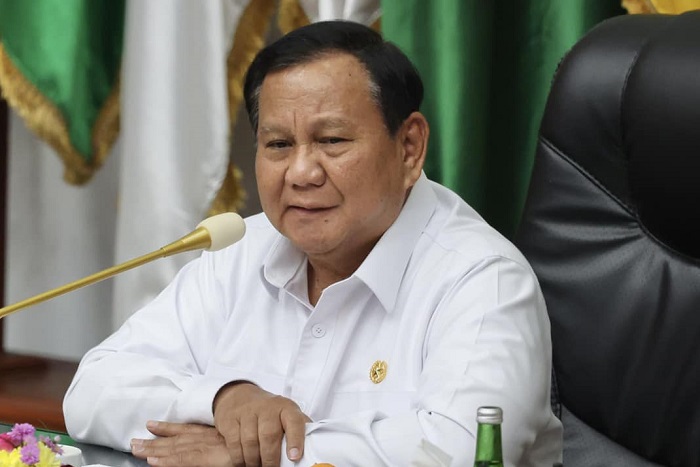 Presiden RI Prabowo Subianto. (Facebook.com @Prabowo Subianto)