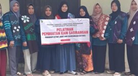 Pertamina EP Tanjung Field menggandeng UMKM Madani di Desa Masukau. (Dok. PT PERTAMINA EP )