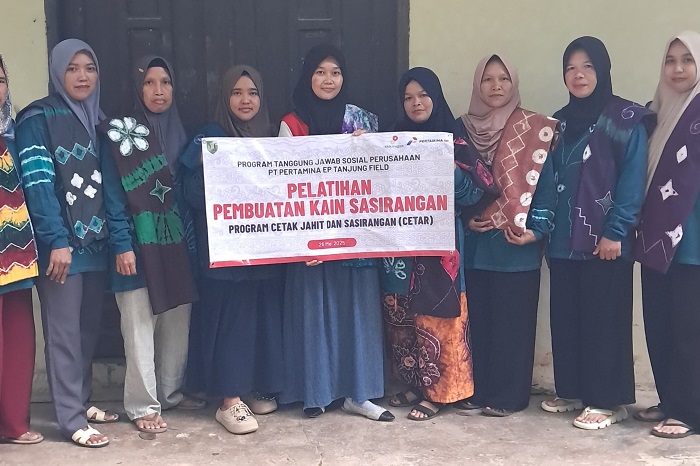 Pertamina EP Tanjung Field menggandeng UMKM Madani di Desa Masukau. (Dok. PT PERTAMINA EP )